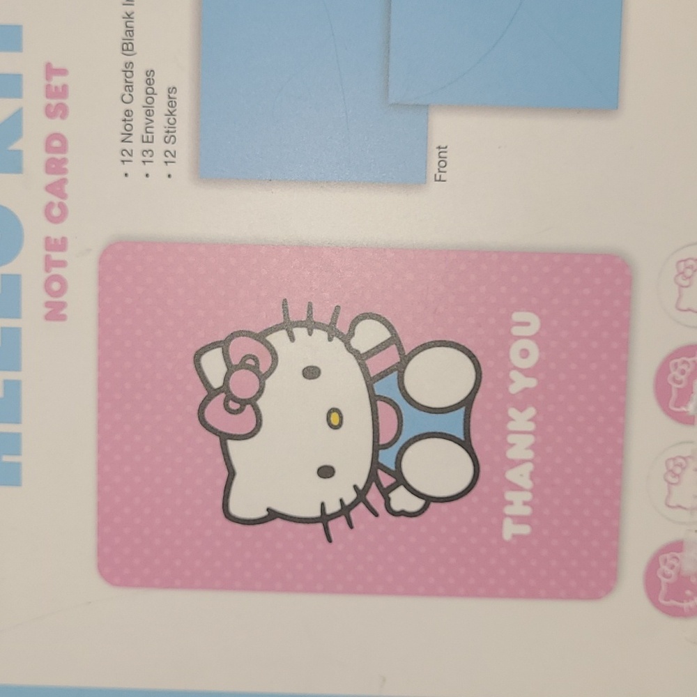 Hello Kitty Note Card Set - Picture 4 of 4